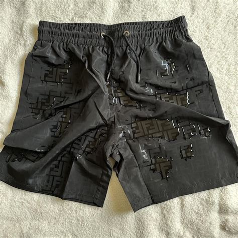 fendi shorts cheap|Fendi reflective shorts.